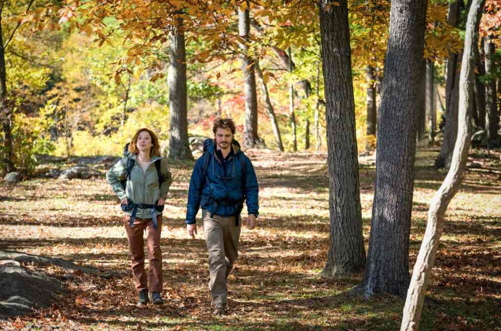 Happiness for Beginners 3 Ellie Kemper as Helen and Luke Grimes as Jake