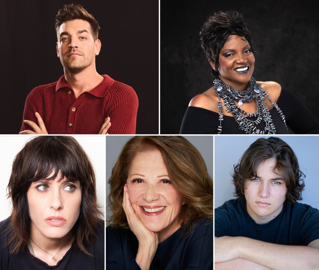 MATT ROGERS, ANNA MARIA HORSFORD, KATE MOENNIG, LINDA LAVIN AND WYATT AUBREY no good deed netflix