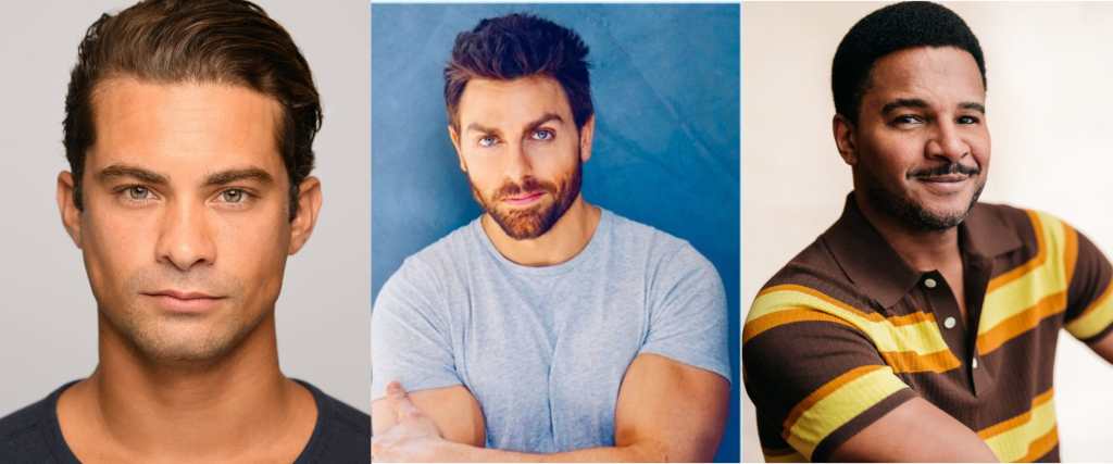 BRITT ROBERTSON, CHAD MICHAEL MURRAY STAR IN THE MERRY GENTLEMEN 4 Hector David Jr (Percy Jackson & the Olympians: The Lightning Thief, Power Rangers Samurai), Colt Prattes (Dirty Dancing, This Is Us), Marc Anthony Samuel (General Hospital, A Classic Spy) the merry gentelmen netflix