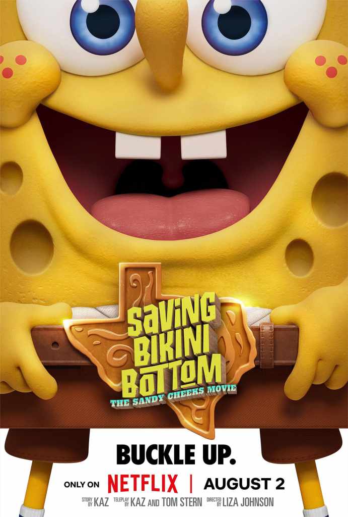 'Saving Bikini Bottom: The Sandy Cheeks Movie' 8 Saving Bikini Bottom: The Sandy Cheeks Movie - Sandy Cheeks (voiced by Carolyn Lawrence). Cr: Netflix © 2023