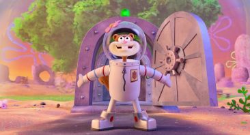 Saving Bikini Bottom: The Sandy Cheeks Movie - Sandy Cheeks (voiced by Carolyn Lawrence). Cr: Netflix © 2023