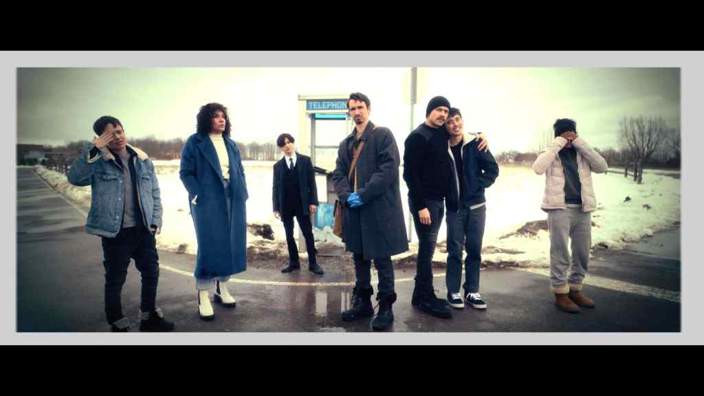 New Shows, Movies and Games Coming to Netflix this Summer 9 The Umbrella Academy. (L to R) Elliot Page as Viktor Hargreeves, Emmy Raver-Lampman as Allison Hargreeves, Aidan Gallagher as Number Five, Robert Sheehan as Klaus Hargreeves, David Castañeda as Diego Hargreeves, Justin H. Min as Ben Hargreeves, Ritu Arya as Lila Pitts in episode 406 of The Umbrella Academy. Cr. Courtesy of Netflix © 2024
