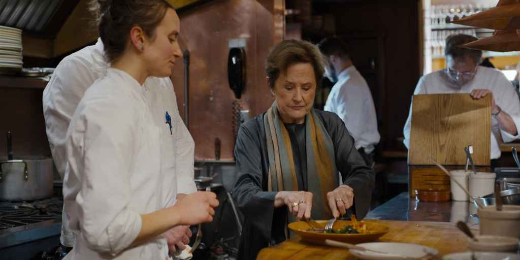 Chef's Table: Legends. Alice Waters in Chef's Table: Legends. Cr. Courtesy of Netflix © 2025