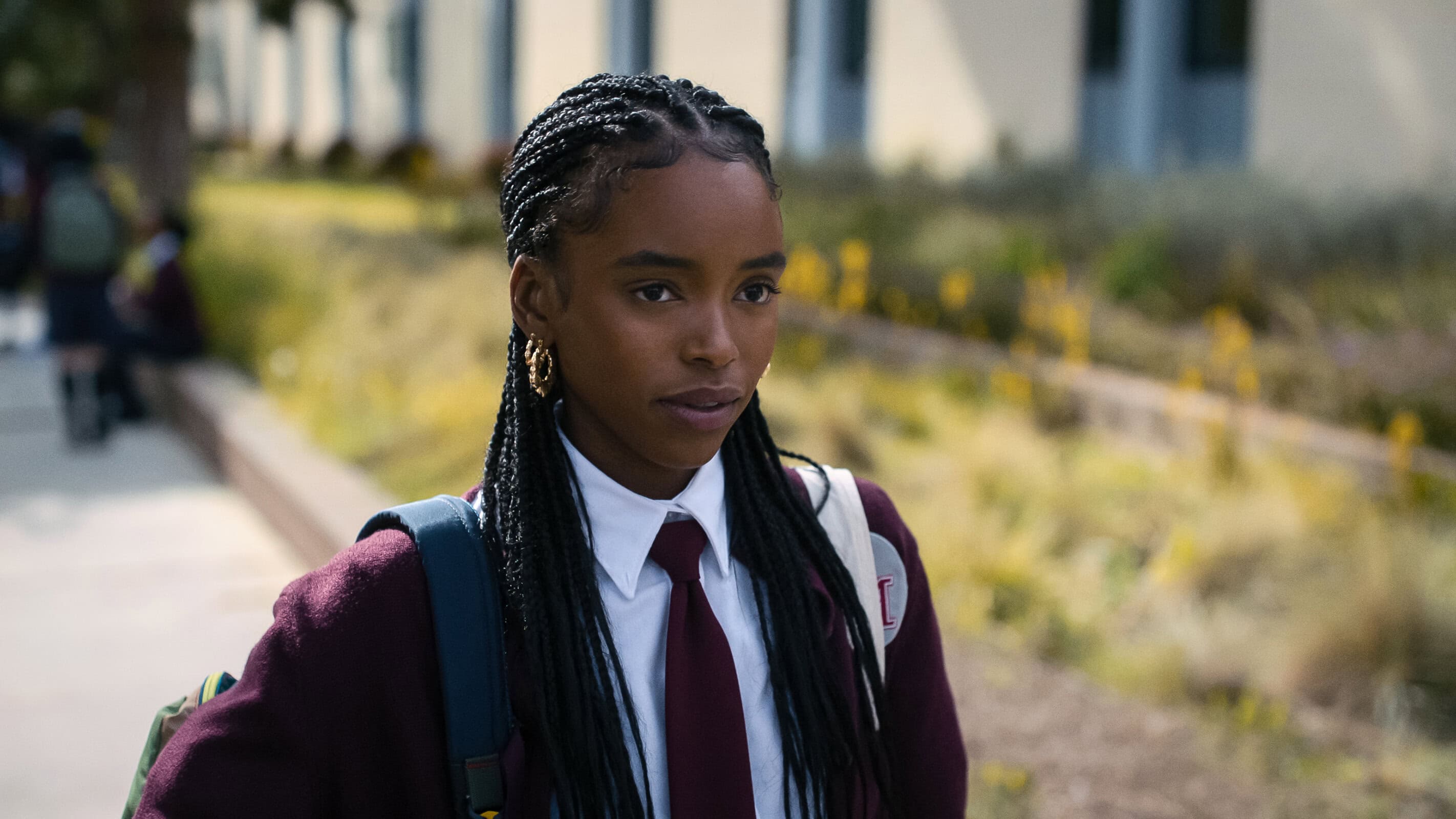 FOREVER. Lovie Simone as Keisha Clark in Episode 101 of Forever. Cr. Courtesy of Netflix © 2025