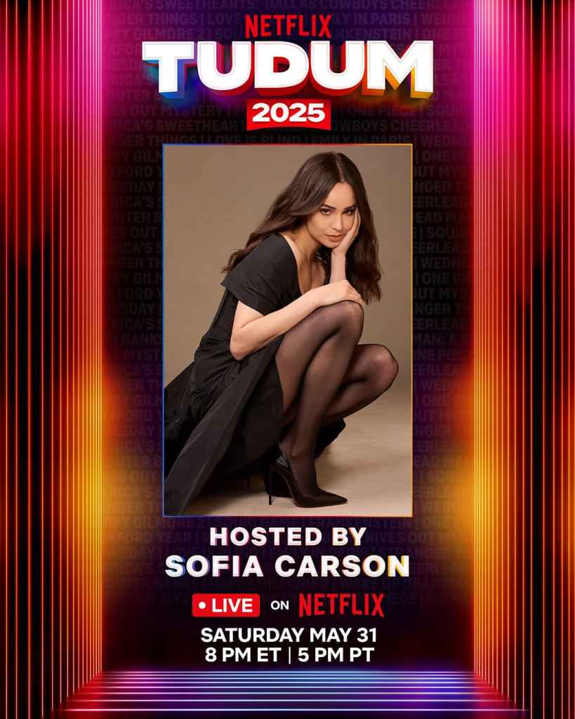 Lady Gaga, Sofia Carson, and a Star-Studded Tudum 2025: What You Need to Know 2 EN US Tudum VKA 4x5 1080x1350 HostAnnouncement sRGB