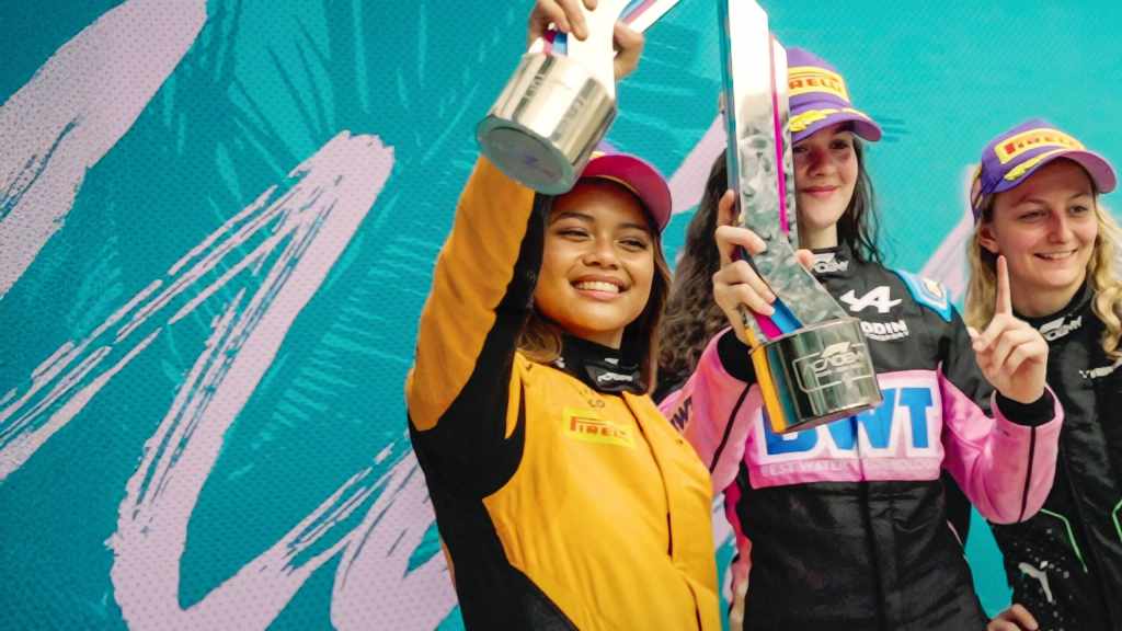 What’s Coming to Netflix the Week of May 26 –June 1, 2025: True Crime, Tudum, and Fresh Family Favorites 3 F1 The Academy billboard dark ltr 02