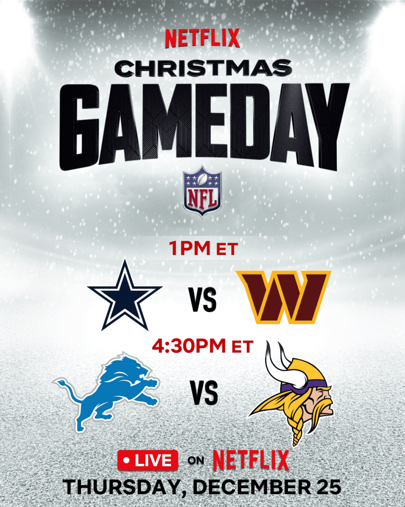 NFL Christmas Gameday Asset