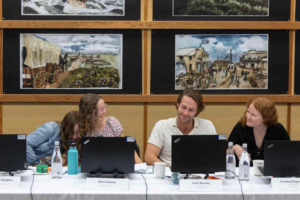 Netflix’s Little House on the Prairie Begins Production, A New Frontier for a Beloved Classic 2 LHOTP S1 TableRead 00206R