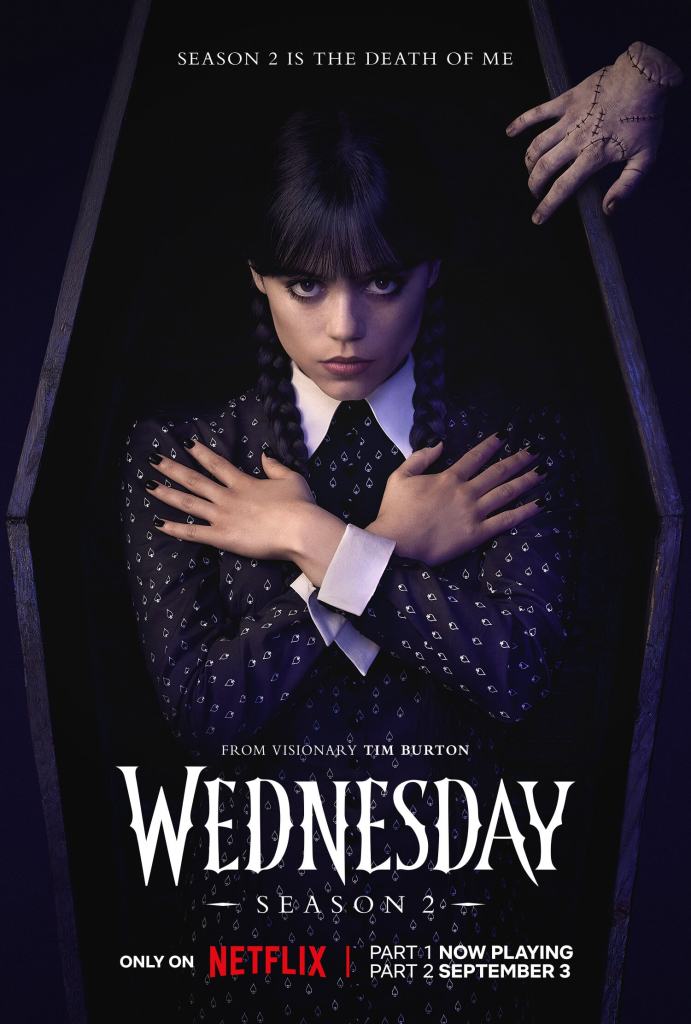 poster  wednesday season 2 part 2