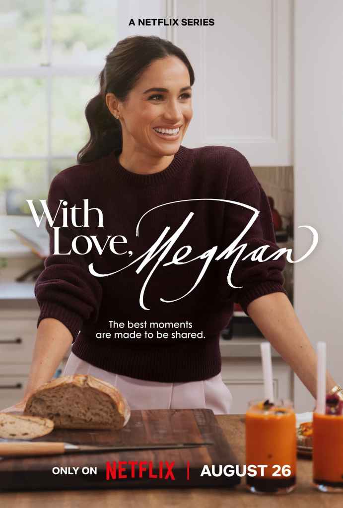 With Love, Meghan Season 2 Trailer Promises Joy, Creativity, and Celebrity Guests 14 With Love, Meghan Season 2 first look with Meghan cooking poster