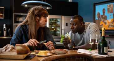 The French Lover trailer still featuring Omar Sy and Sara Giraudeau in Netflix’s French romance