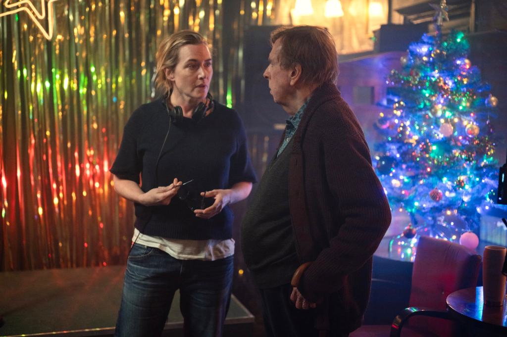 Goodbye June first look photo featuring Kate Winslet and Toni Collette in Netflix’s holiday drama