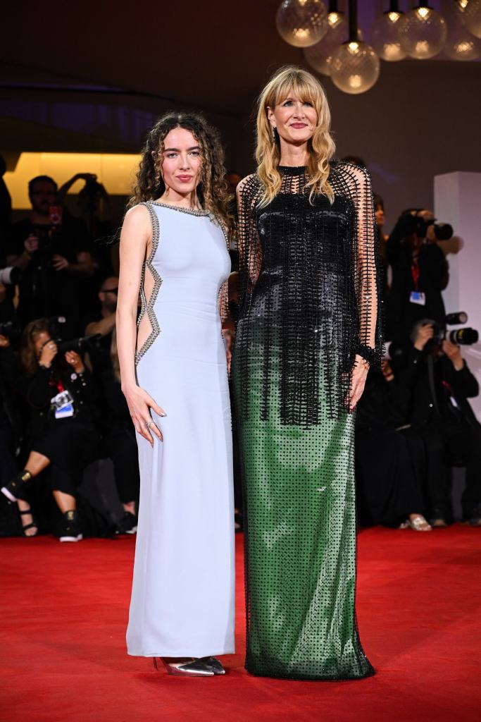 Jay Kelly Venice red carpet fashion