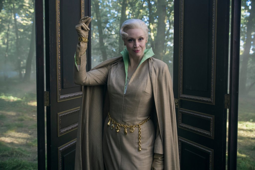 Wednesday Season 2 Part 2 Recap: Full Episode Guide, and the Ending Explained 6 Wednesday. Gwendoline Christie as Principal Weems in episode 205 of Wednesday. Cr. Bernard Walsh/Netflix © 2025