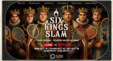 Watch Six Kings Slam on Netflix: Live Schedule, Start Time, How to Stream