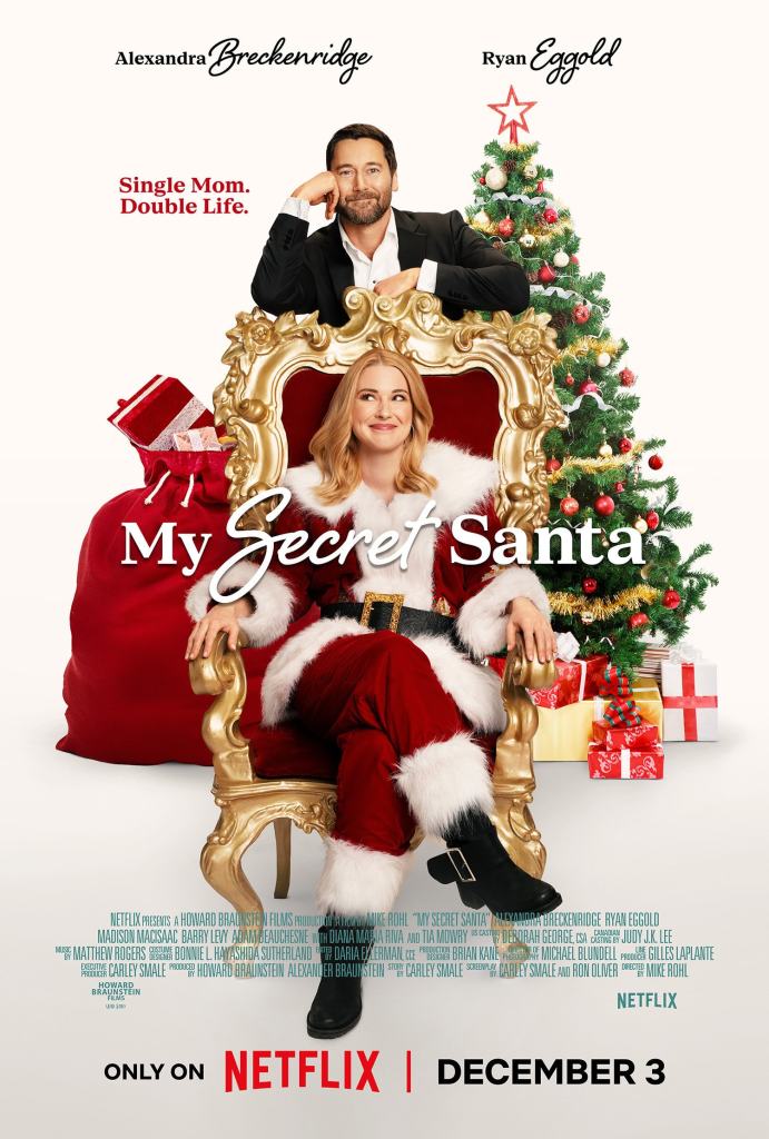 My Secret Santa on Netflix: New Clips Reveal More of Alexandra Breckenridge’s Holiday Role 15 My Secret Santa Netflix – Cast, Release Date, and First Look at Alexandra Breckenridge’s Holiday Film