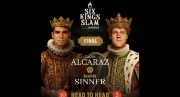 Six Kings Slam Netflix – Sinner vs Alcaraz, Match Time, How to Watch
