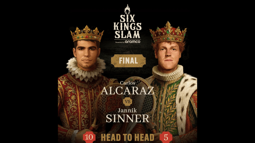 Six Kings Slam Netflix – Sinner vs Alcaraz, Match Time, How to Watch