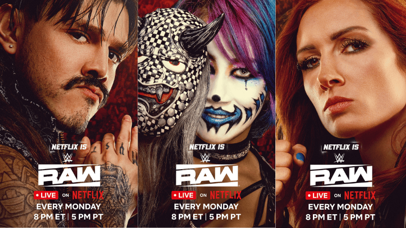 WWE on Netflix: New Trailer and Superstar Posters Ahead of January Debut