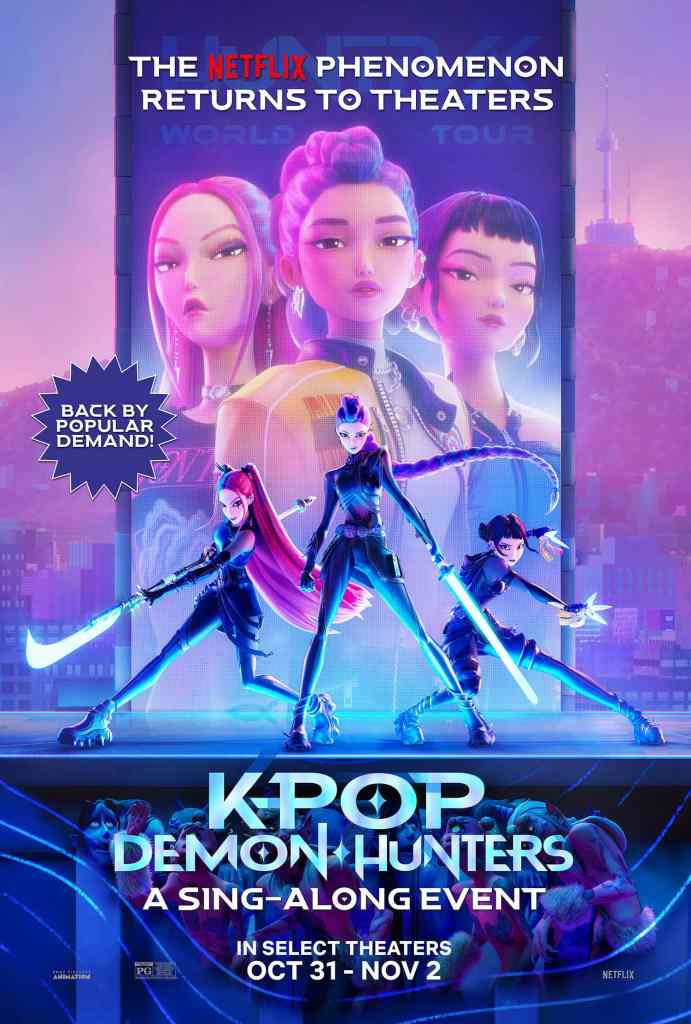 KPop Demon Hunters Returns to Theaters with a Halloween Sing-Along Event 5 KPop Demon Hunters Netflix: Halloween Sing-Along Event Returns to Theaters