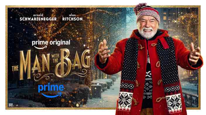 Arnold Schwarzenegger Is Santa in Prime Video’s ‘The Man With the Bag’ Teaser
